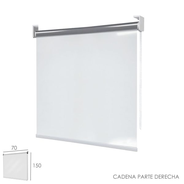 Mampara Cortina Enrollable PVC Transparente