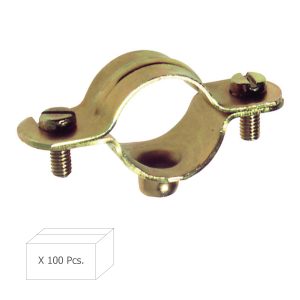 Abrazadera Metalica M-6   10 mm. (Caja 100 piezas)