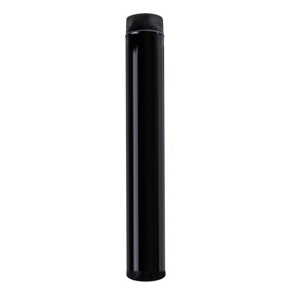 Wolfpack Tubo de Estufa Acero Vitrificado Negro Ø 150 mm.  Ideal Estufas de Leña