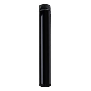 Wolfpack Tubo de Estufa Acero Vitrificado Negro Ø 175 mm.  Ideal Estufas de Leña