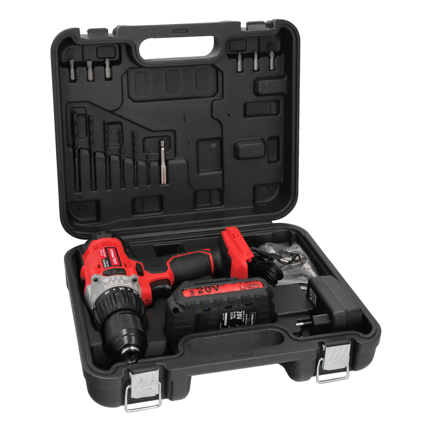 Taladro Atornillador 20 V. Con 2 Velocidades y Percutor. Bateria 2 Ah. Par Apriete 50 Nm. - Imagen 5