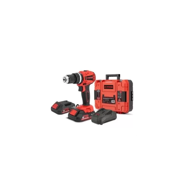 SET TALADRO PBL50P STAYER +2BATERIA 2.0AH +CARGADOR +MALETIN