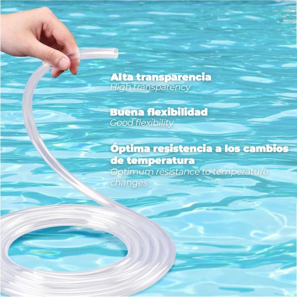 Manguera Transparente Nivel 14x18 mm. Rollo 50 metros - Imagen 5