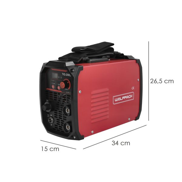 Soldadura Inverter Wolfpack TIG 200 A MMA 160 A - Imagen 2