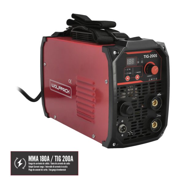Soldadura Inverter Wolfpack TIG 200 A MMA 160 A - Imagen 4