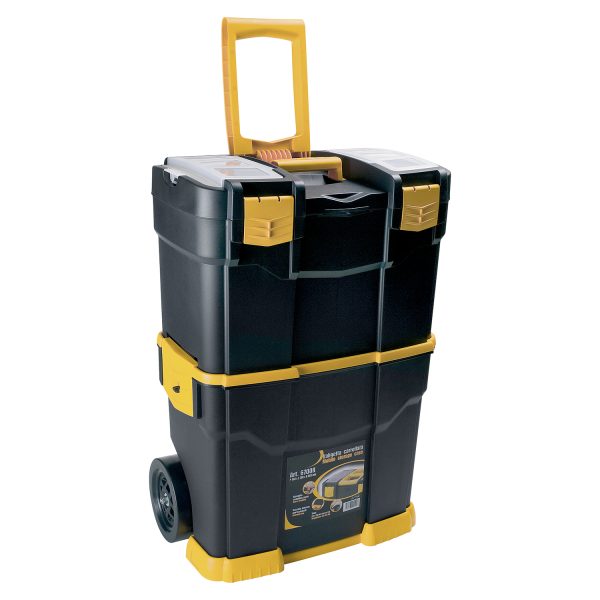 Carro Portaherramientas / Maletín De Herramientas Con Ruedas 460x280x665 mm. Caja Almacenaje