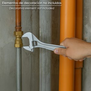 LLAVE AJUSTABLE PLUS MOLETA 15ª